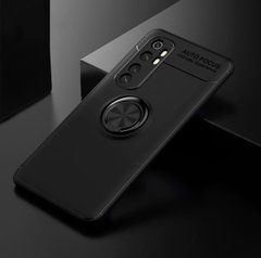 Защитный чехол Color Ring для Xiaomi Mi Note 10 Lite Черный