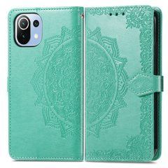 Чохол-книжка Art Book для Xiaomi Mi 11 Lite / Mi 11 Lite 5G / 11 Lite 5G NE Бірюзовий
