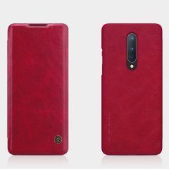 Чохол-книжка Nillkin Qin для OnePlus 8 Червоний