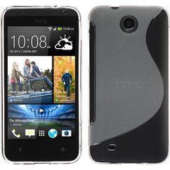 Чохол TPU S-line для HTC Desire 200 Прозорий