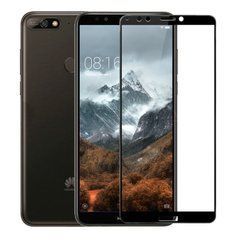 Защитное стекло 3D Plus для Huawei Y7 Prime 2018 Черный