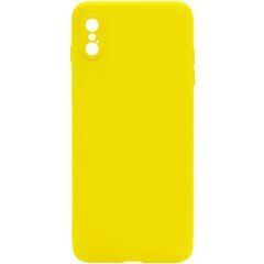 Захисний чохол Liquid Case Full Camera для iPhone 10 (X) / iPhone XS Жовтий