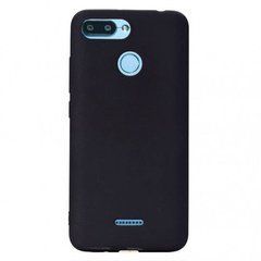 Защитный чехол Liquid Case Full Cover для Xiaomi Redmi 6 / Redmi 6A Черный