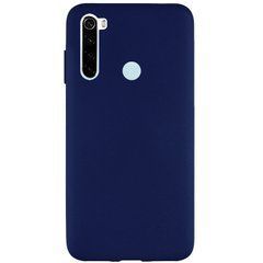 Защитный чехол TPU Softon для Xiaomi Redmi Note 8 / Note 8 2021 Dark Blue