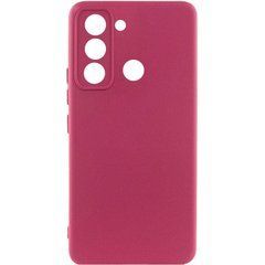 Защитный чехол Lakshmi Case Full Camera для Tecno Pop 5 LTE / Pop 5 Pro Бордовый