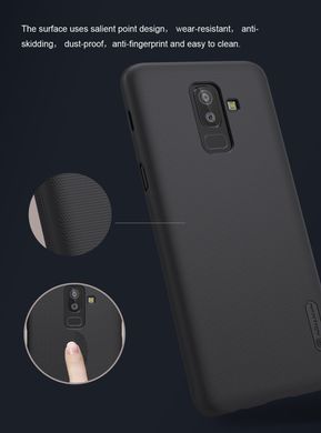 Защитный чехол Nillkin Frosted Shield для Samsung J810 Galaxy J8 2018 Черный