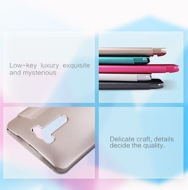 Чехол-книжка Nillkin Sparkle для Asus Zenfone Selfie ZD551KL Черный