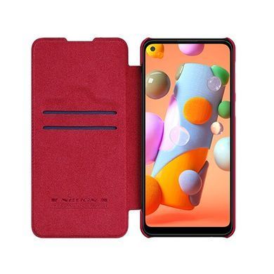 Чехол-книжка Nillkin Qin для Samsung A215 Galaxy A21 Красный