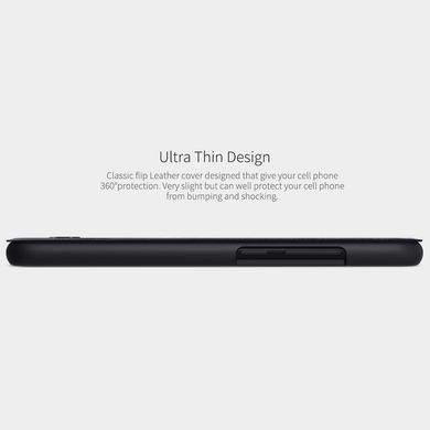 Чехол-книжка Nillkin Qin для Xiaomi Redmi Note 8 / Note 8 2021 Черный