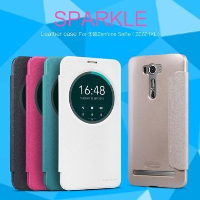 Чехол-книжка Nillkin Sparkle для Asus Zenfone Selfie ZD551KL Черный