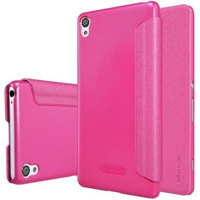 Чехол-книжка Nillkin Sparkle для Sony Xperia Z3+ Розовый