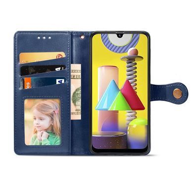 Чохол-книжка Polera Book для Samsung M315F Galaxy M31 Синій