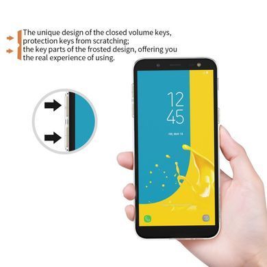 TPU чохол Nillkin Nature для Samsung J600 Galaxy J6 2018 Прозорий