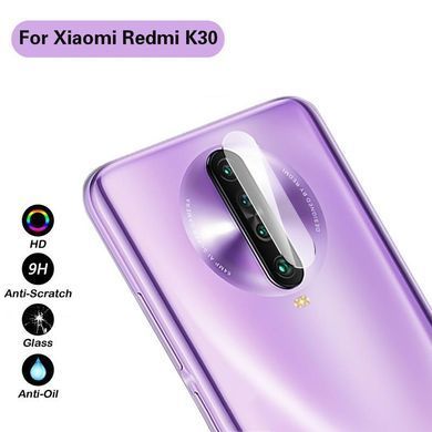 Захисне гнучке скло на камеру для Xiaomi Redmi K30 / Poco X2