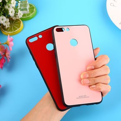Захисний чохол Glass для Huawei P Smart (Enjoy 7S) Чорний