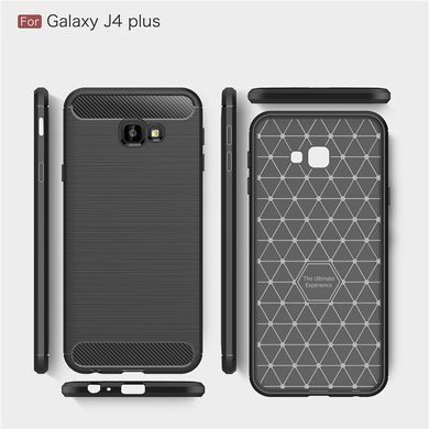 Защитный чехол iPaky Slim TPU для Samsung J415 Galaxy J4 Plus 2018 Черный
