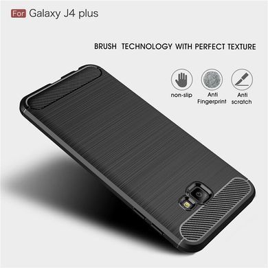 Защитный чехол iPaky Slim TPU для Samsung J415 Galaxy J4 Plus 2018 Черный