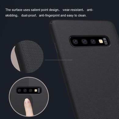 Захисний чохол Nillkin Frosted Shield для Samsung G975F Galaxy S10 Plus Чорний