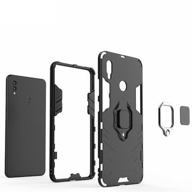 Захисний чохол Strong Guard Ring для Huawei Honor Note 10 Чорний
