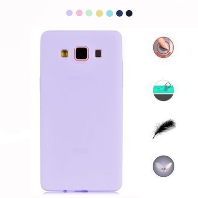 Захисний чохол TPU Matte для Samsung A500H Galaxy A5 Чорний