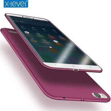Защитный чехол X-level Guardian для Xiaomi Redmi 5A Бордовый