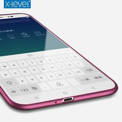 Защитный чехол X-level Guardian для Xiaomi Redmi 5A Бордовый