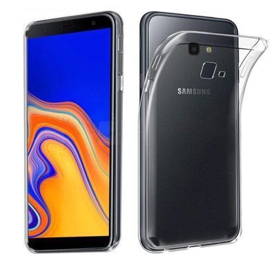 TPU чехол Strong Clear 0,5mm для Samsung J415 Galaxy J4 Plus 2018 Прозрачный