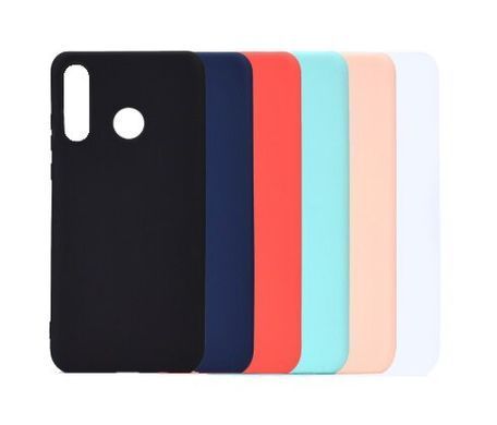Захисний чохол TPU Matte для Huawei P40 Lite E / Y7p Рожевий