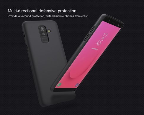 Защитный чехол Nillkin Frosted Shield для Samsung J810 Galaxy J8 2018 Черный