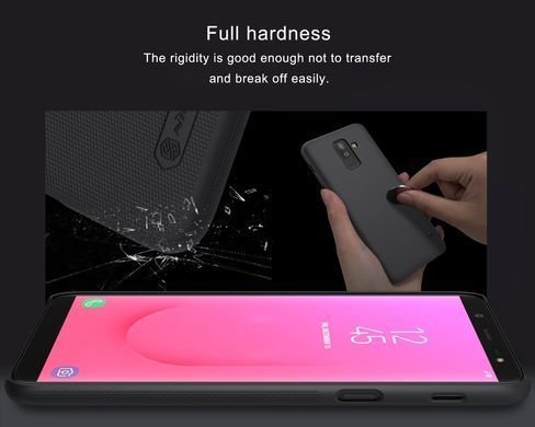 Защитный чехол Nillkin Frosted Shield для Samsung J810 Galaxy J8 2018 Черный