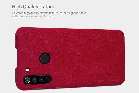 Чехол-книжка Nillkin Qin для Samsung A215 Galaxy A21 Красный