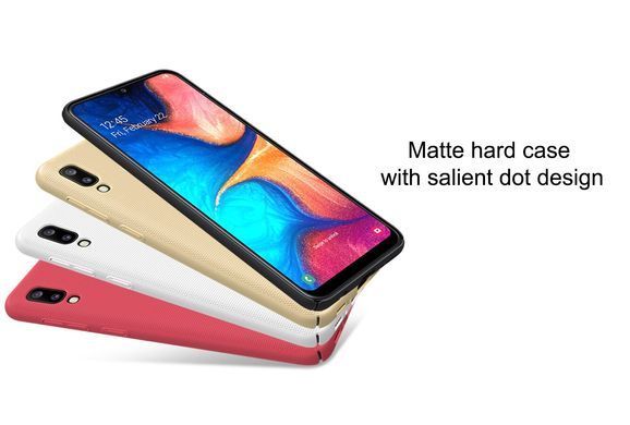 Захисний чохол Nillkin Frosted Shield для Samsung A205F Galaxy A20 / A305F Galaxy A30 2019 Червоний