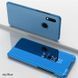 Чохол-книжка Clear View Mirror для Huawei Y6 Pro 2019 (без вырез под сканер) / Huawei Y6 2019 / Huawei Honor 8A Синій