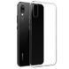 TPU чохол Strong Clear 0,5mm для Huawei Y6 Pro 2019 (без вырез под сканер) / Huawei Y6 2019 / Huawei Honor 8A Прозорий