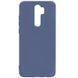 Защитный чехол Liquid Case Full Cover для Xiaomi Redmi 9 Синий