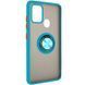 Захисний чохол Ring Buttons для ZTE Blade A7s 2020 Блакитний