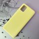 Защитный чехол TPU Matte для Samsung A315F Galaxy A31 Желтый
