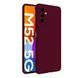 Захисний чохол Liquid Case Full Camera для Samsung M526 Galaxy M52 Бордовий