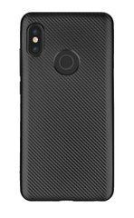 Захисний чохол Carbon TPU для Xiaomi Redmi 6 Pro / Mi A2 Lite Чорний