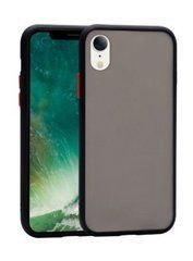 Защитный чехол Сolor Buttons для iPhone XR Черный