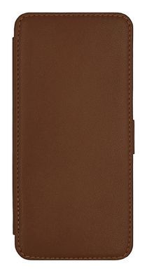 Чохол з натуральної шкіри Genuine Leather PRO для Xiaomi Redmi 10C Коричневий