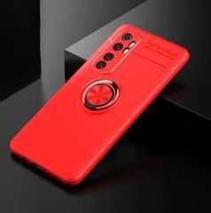 Защитный чехол Color Ring для Xiaomi Mi Note 10 Lite Красный