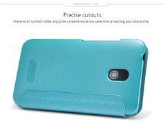 Чехол-книжка Nillkin Sparkle для HTC Desire 210 Бирюзовый