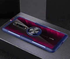 Защитный чехол Crystal Ring для Xiaomi Redmi K20 / K20 Pro / Mi 9T / Mi 9T Pro Синий