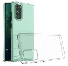 TPU чохол Strong Clear 0,5mm для Samsung Galaxy S20 FE / S20 FE 5G Прозорий
