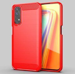 Защитный чехол Slim TPU для Realme 7 Красный