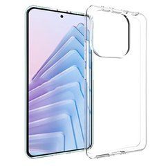 TPU чехол Strong Clear 0,5mm для Xiaomi Redmi Note 14 4G Прозрачный