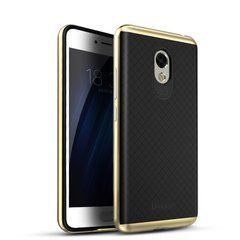 Ударопрочный чехол iPaky TPU+PC для Meizu M3 / M3 mini / M3s Черный / Золотистый