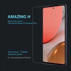 Защитное стекло Nillkin Amaizing (H) для Samsung Galaxy A72 2021