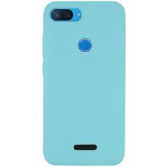 Защитный чехол Liquid Case Full Cover для Xiaomi Redmi 6 / Redmi 6A Голубой